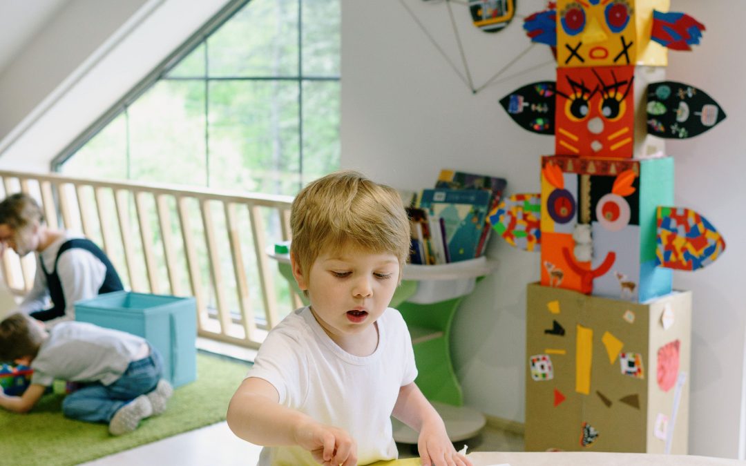 Building a Creative Art Station for Kids at Home